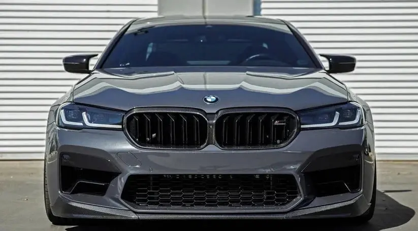 Tre Pre-Preg Carbon Fiber Grille Surround For Bmw 5 Series & M5 Lci (2020-2023, G30 G31 F90) 1