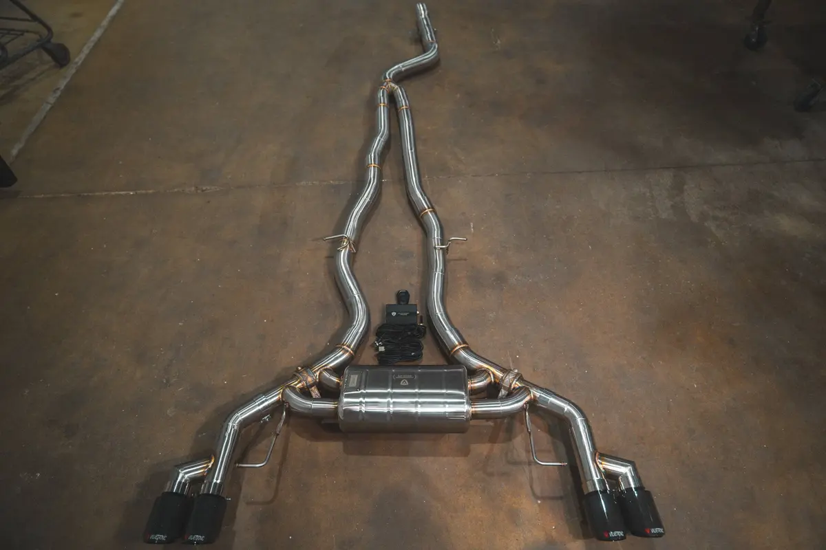 Bmw X3 / X4 M40i Valved Sport Exhaust System 1