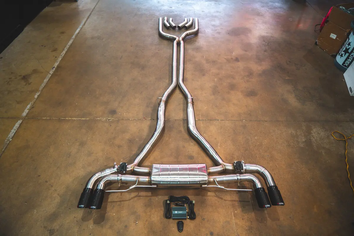 Bmw X5/X6 M50i/M60i Valved Sport Exhaust System 1