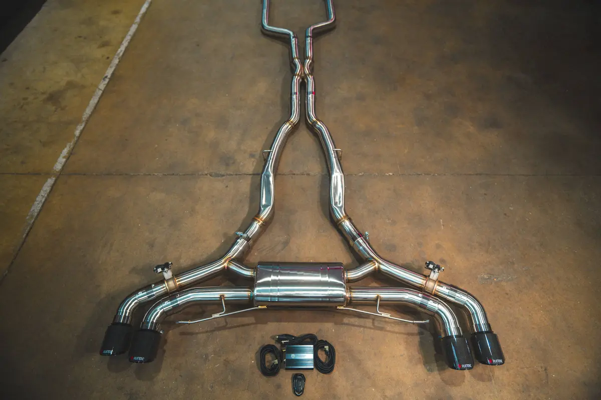 Bmw X5m / X6m F95 / F96 Valved Sport Exhaust System 5