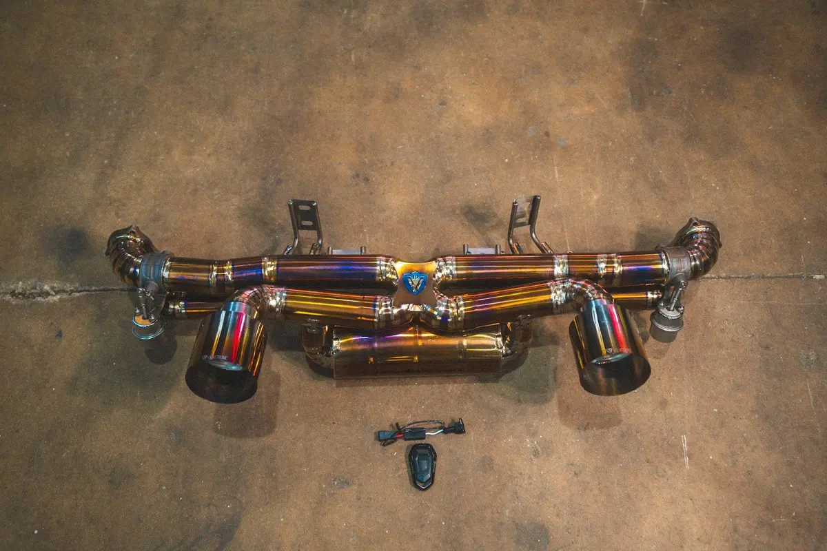 Valvetronic Valved Sport Exhaust System For Porsche 718 Gt4 / Boxster Spyder 1