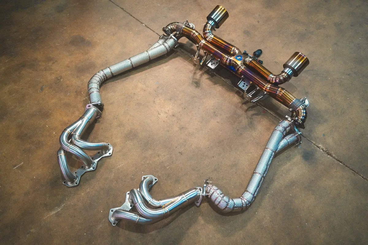 Valvetronic Valved Sport Exhaust System For Porsche 718 Gt4 / Boxster Spyder 2