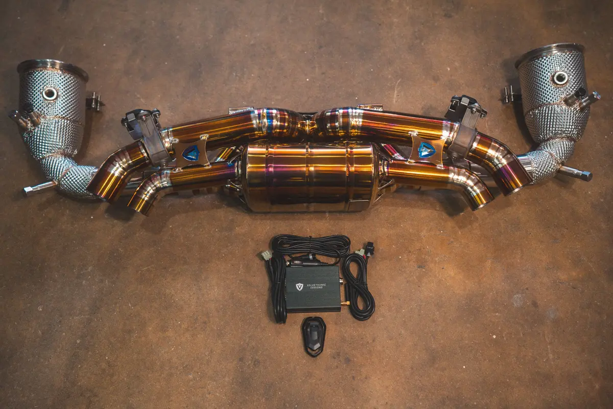 Valvetronic Valved Sport Exhaust System For Porsche 992 Carrera / Turbo 2
