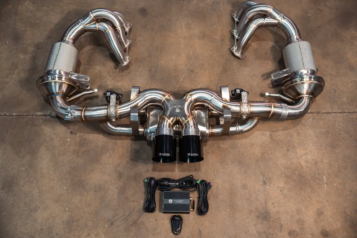 Valvetronic Valved Sport Exhaust System For Porsche 992 Gt3/Rs 3