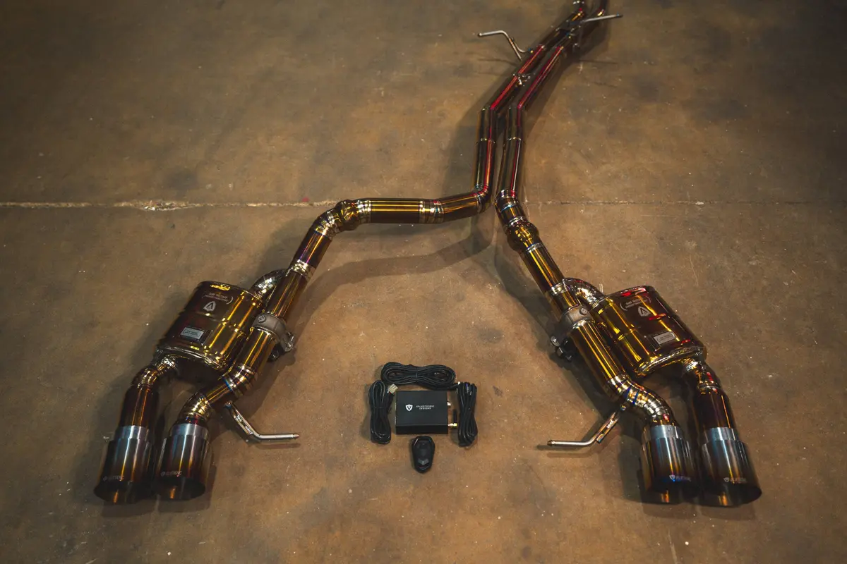Valvetronic Valved Sport Exhaust System For Porsche Macan 1