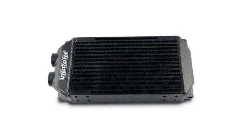 Vibrant Double Pass Oil Cooler Assembly 6In X 10In X 2In 1