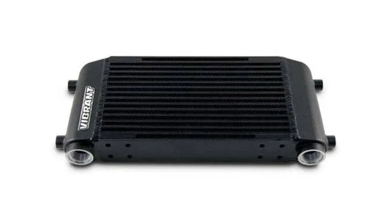 Vibrant Single Pass Oil Cooler Assembly 6In X 10In X 2In 1