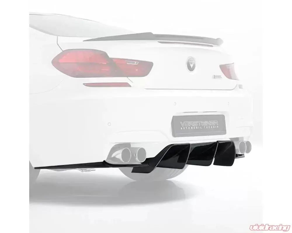 Bmw F12 M6 Vrs Program (2005 - 2018) Vrs Aero Rear Diffuser Carbon Fiber Pp 1X1 Glossy 1