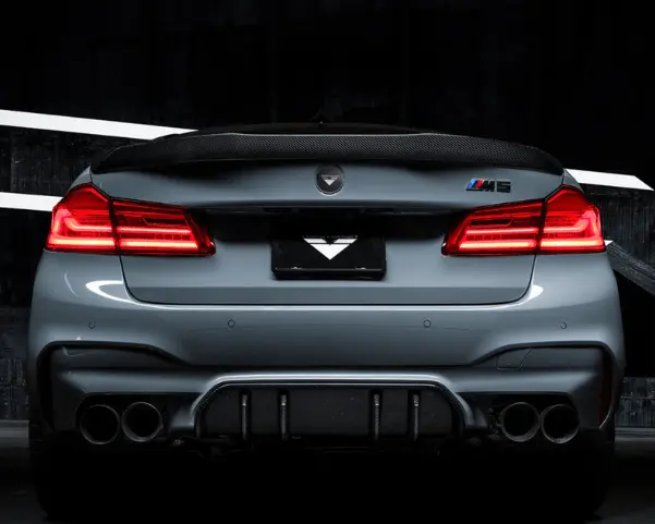 Bmw F90 M5 Vrs Program (2017+) Vrs Aero Rear Diffuser Carbon Fiber Pp 2X2 Glossy 1
