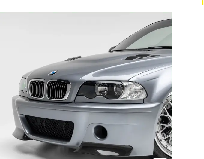 Vorsteiner  Bmw E46 M3  V-Csl Aero Rear Diffuser Carbon Fiber Pp 1X1 Glossy 1