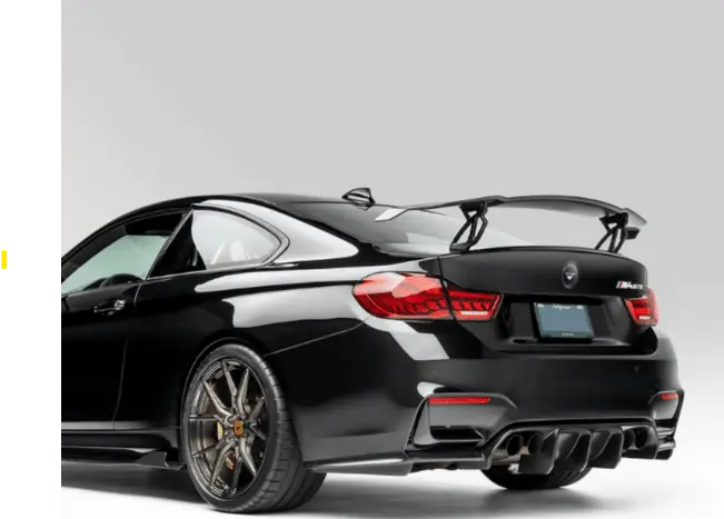 Vorsteiner Bmw F8x M3/M4 Vrs/Evo Program (2014 - 2018) Vrs Gts-V Aero Rear Diffuser Carbon Fiber Pp 1X1 Glossy 1