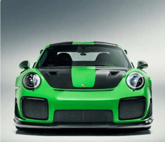 Vorsteiner Porsche 991 Gt2 Gw9 Aero Front Canards Carbon Fiber Pp 2X2 Glossy 1