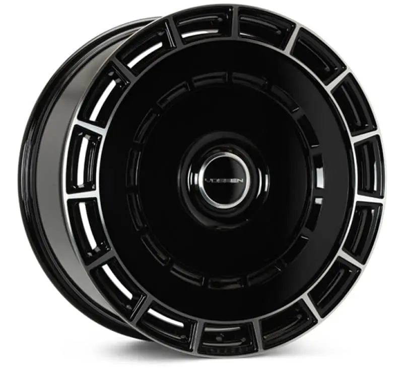 Vossen Hf-9 24X10 - 5X112 - Et25 - Deep - 66.5 - Gloss Black Polished Wheel 1