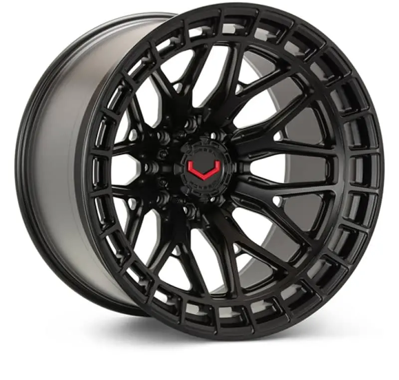 Vossen Lcx-02 22X10 - 8X180 - Et18 - Super Deep - 124.3 - Satin Black Wheel 1