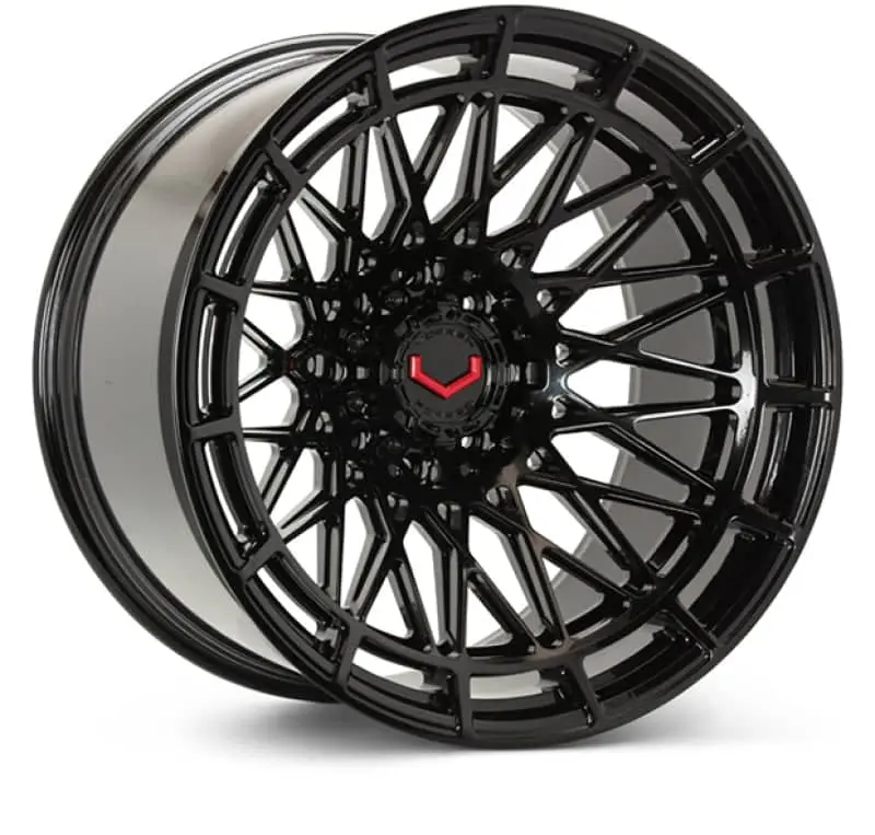Vossen Lcx-03 24X14 - 6X135 - Et44 - Mega Deep - 87.1 - Gloss Black Wheel 1