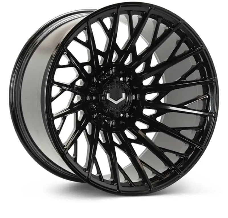 Vossen Vfx-02T 24X14 - 6X139.7 - Et44 - Mega Deep - 78.1 - Gloss Black Wheel 1