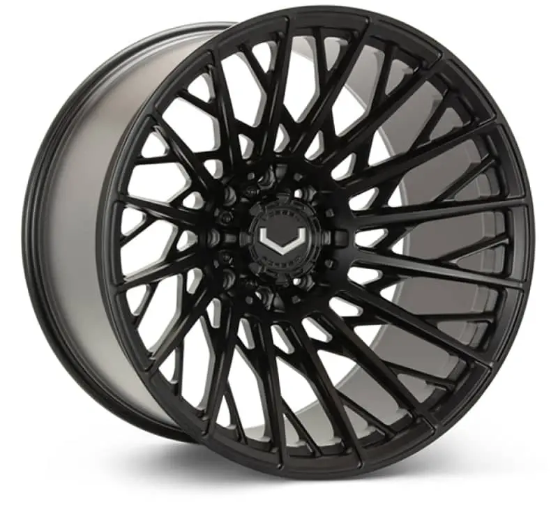 Vossen Vfx-02T 24X14 - 8X165.1 - Et75 - Mega Deep - 125.1 - Satin Black Wheel 1