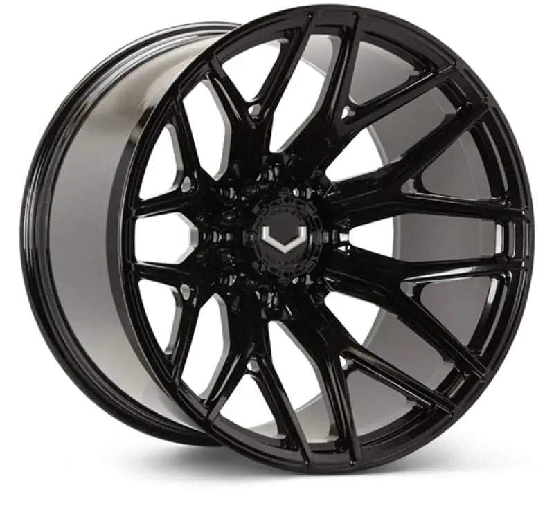 Vossen Vfx-03 24X12 - 8X165.1 - Et44 - Ultra Deep - 125.1 - Gloss Black Wheel 1