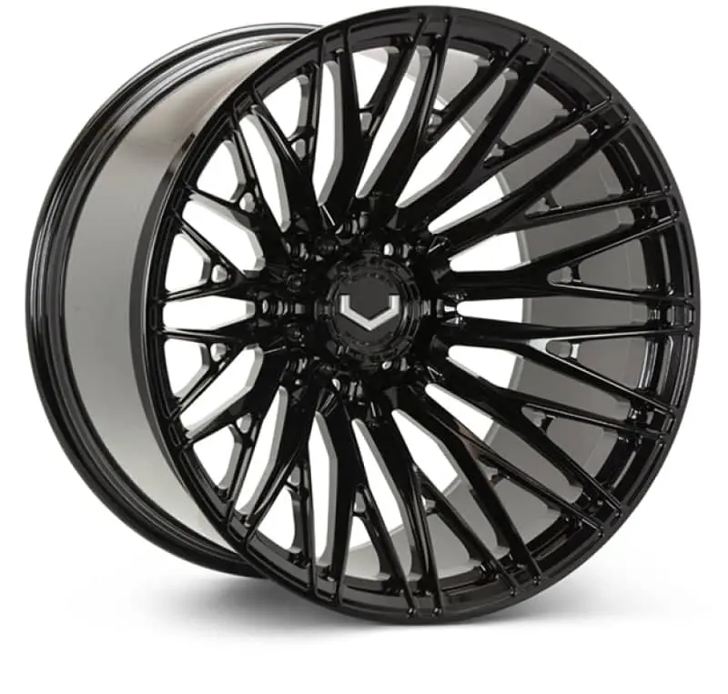 Vossen Vfx-04 20X10 - 6X135 - Et18 - Super Deep - 87.1 - Gloss Black Wheel 1