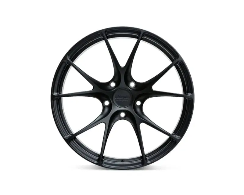 Vossen X Champion Rs74 21X9 / Et44 / 5X130 / Satin Black Wheel / 911 C4 C4s 991.2 Mid Body - Front 1