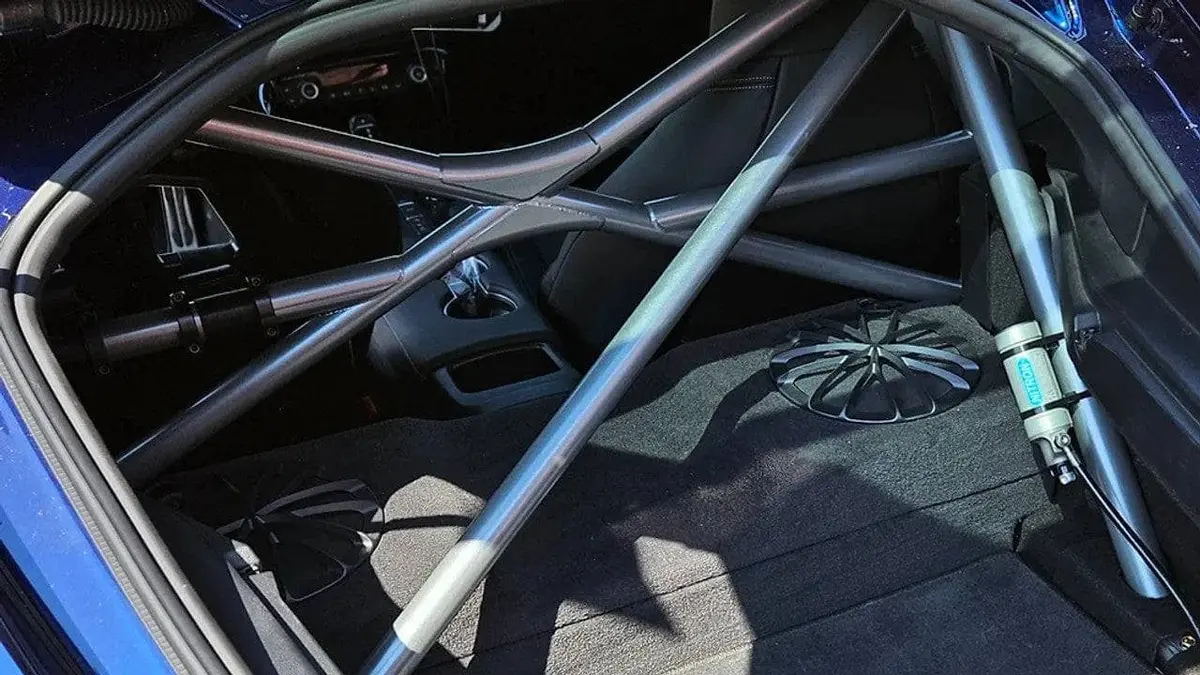 Wpm A90 Supra Clubsport Half Cage 1