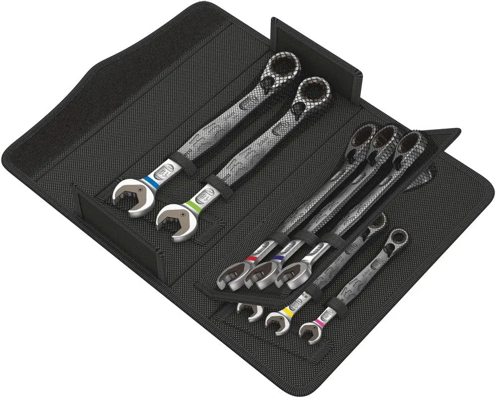 Wera Tools 6001 Joker Switch 11 Set 1 Set Of Ratcheting Combination Wrenches, 11 Pieces 1