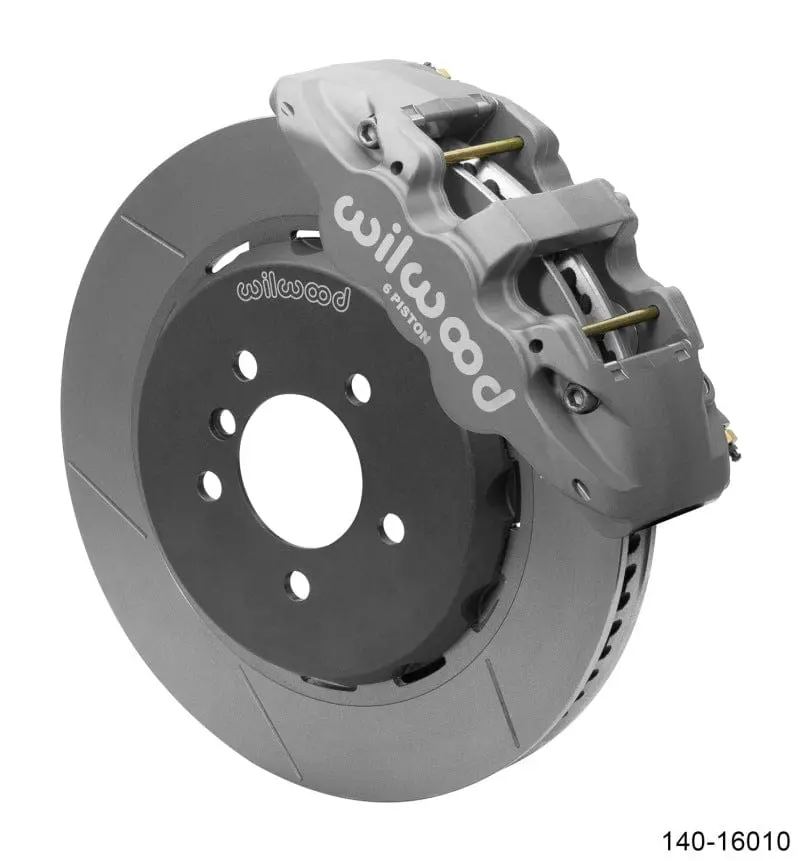 Wilwood Aero6 Front Brake Kit 14.00 Slotted 96-99 Bmw M3 W/Lines 1