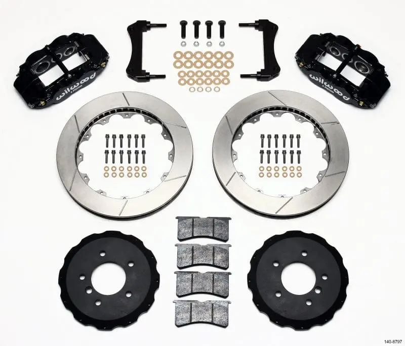 Wilwood Narrow Superlite 6R Front Hat Kit 13.06In E36 Bmw M3 1