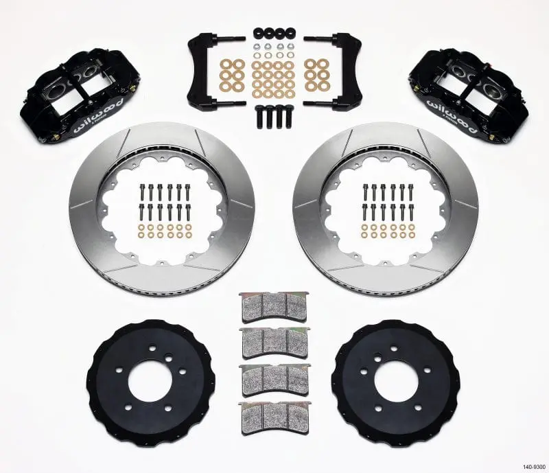 Wilwood Narrow Superlite 6R Front Hat Kit 14.00In E36 Bmw M3 1