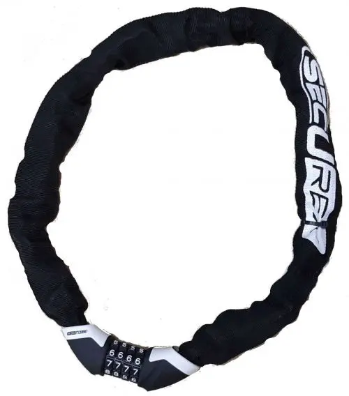 Securex Combination Lock “Heavy Duty” Steel Chain 6 Mm X 30″ 1