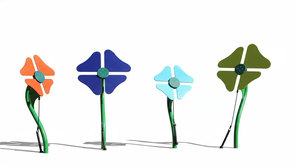 Flowers Outdoor Musical Park Instrument - Freenotes Harmony Park 1