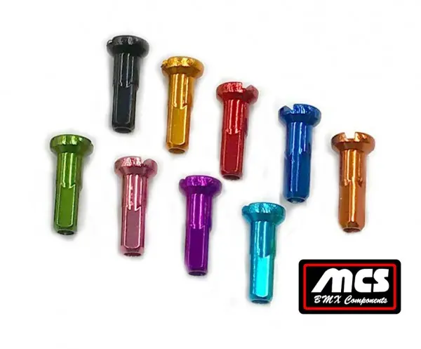 Mcs Pokies 16Mm Long Alloy Nipples (37/Bag) 1