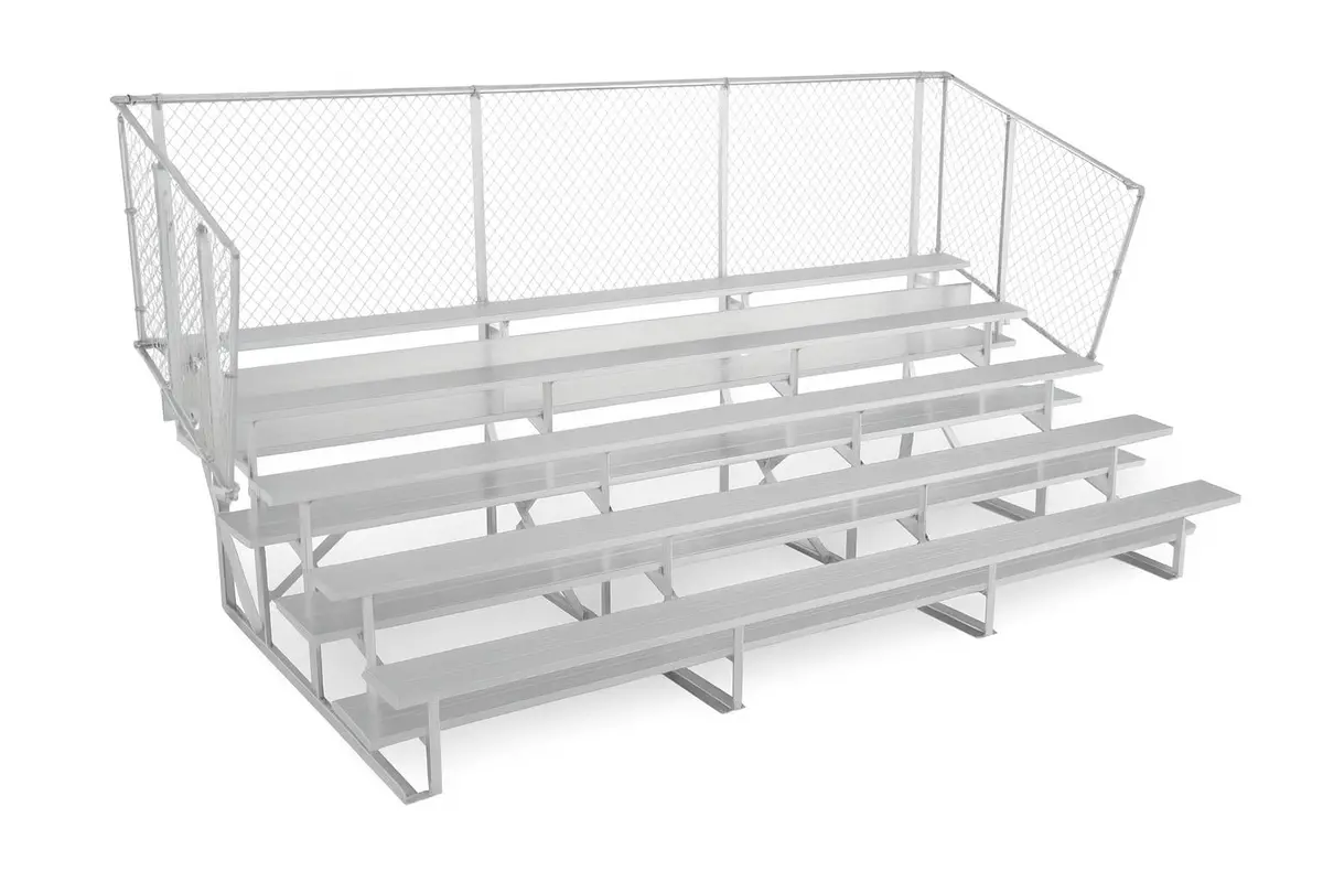 5 Row Standard Portable Bleachers 1