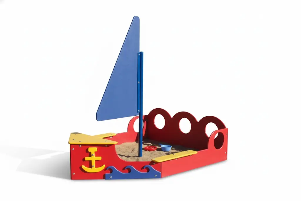 Tot Town Sailboat Sandbox 1