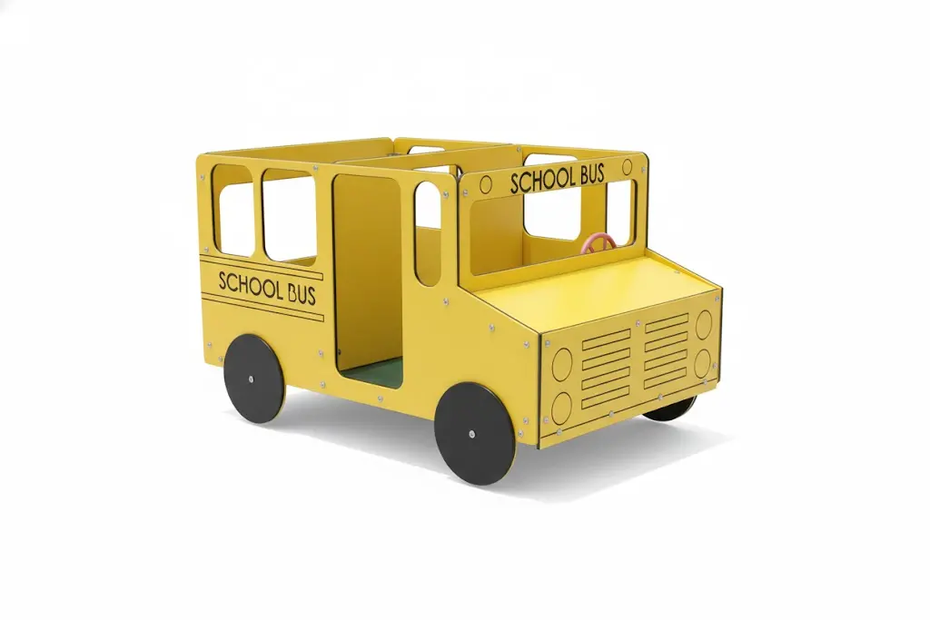 School Bus Multi Spring Rider 1