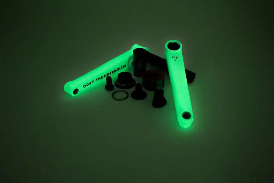 Odyssey Thunderbolt+ Glow Crankset With 22Mm Bottom Bracket 1