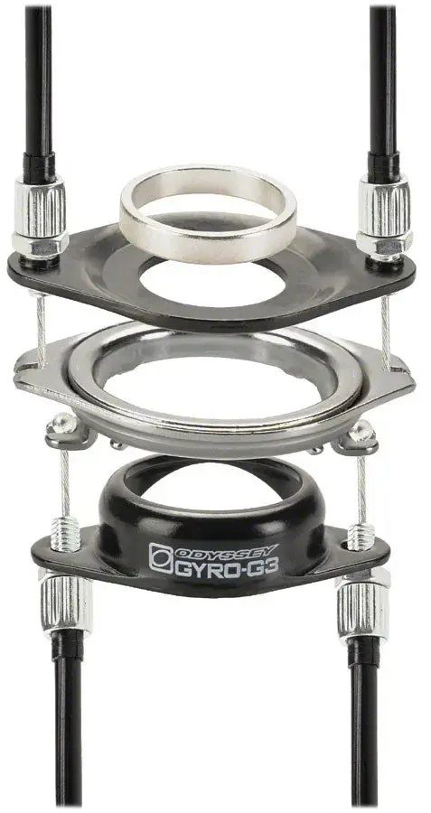 Odyssey Gyro G3 1-1/8" Detangler Black 1