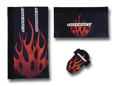 Odyssey Flame Padset Black/Red (90'S) 1