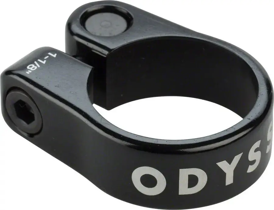 Odyssey Slim Seat Post Clamp 1-1/8" Black 1