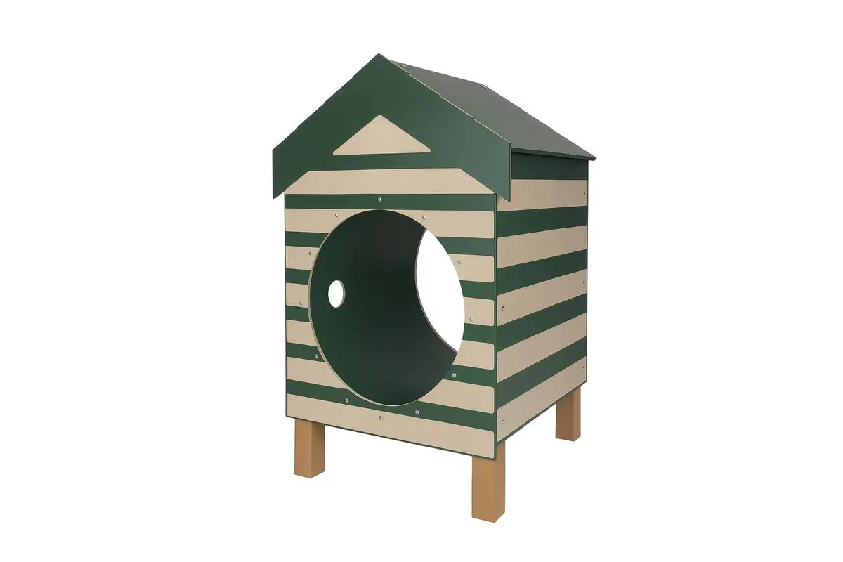 Recycled Crawl Tunnel With Dog House 1