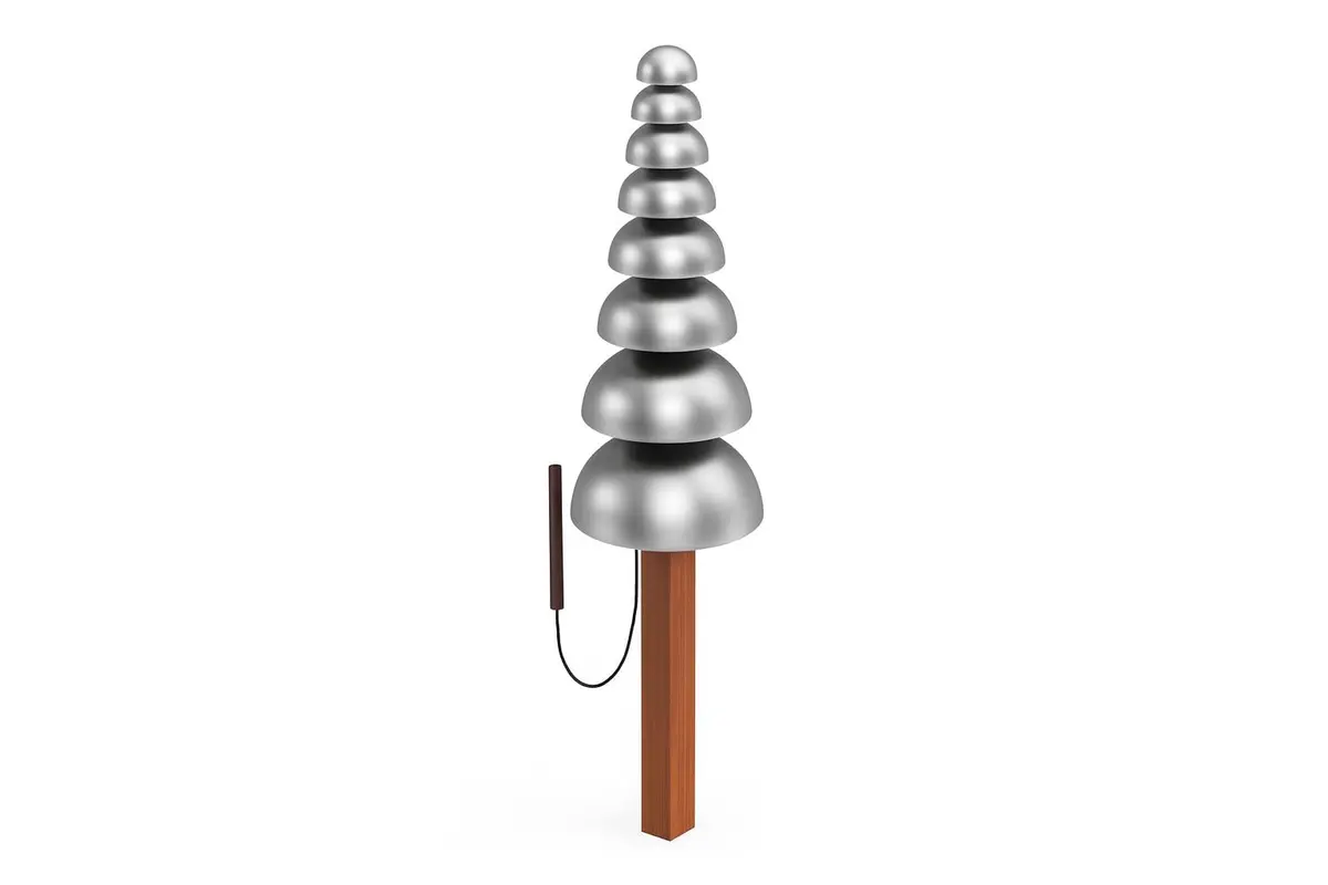 Pagoda Bells Outdoor Musical Park Instrument - Freenotes Harmony Park 1