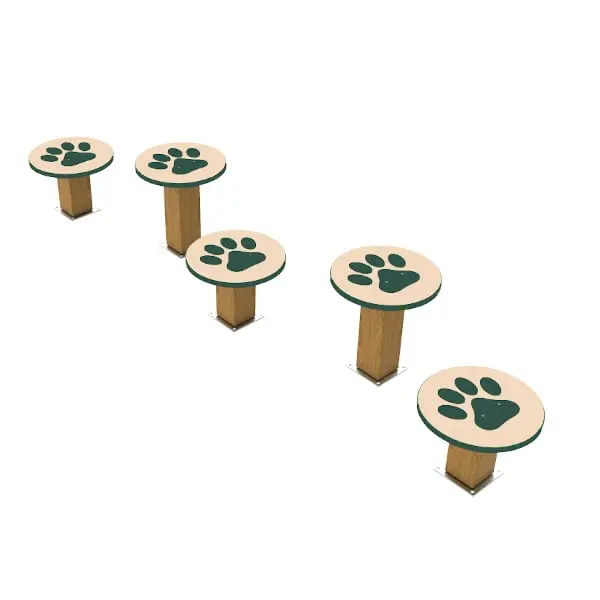 Recycled Stepping Paws 1