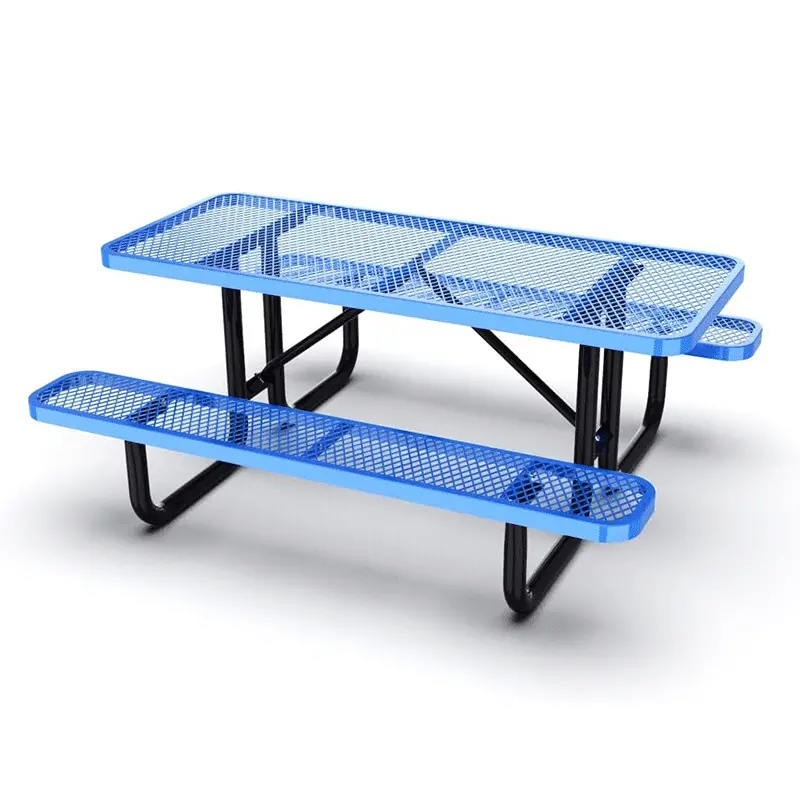 Rectangle Commercial Picnic Table 1
