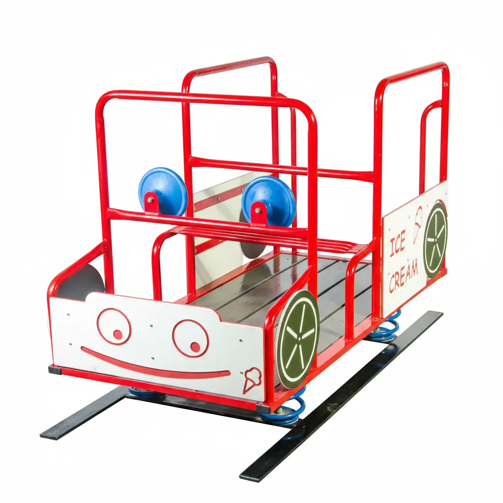 Ice Cream Truck Spring Bouncer 1
