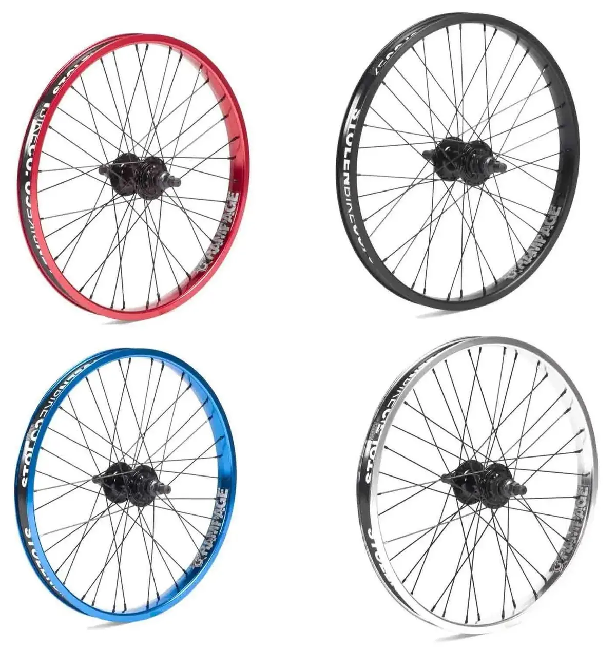 Stolen Rampage Rear Cassette Wheel 9T 1