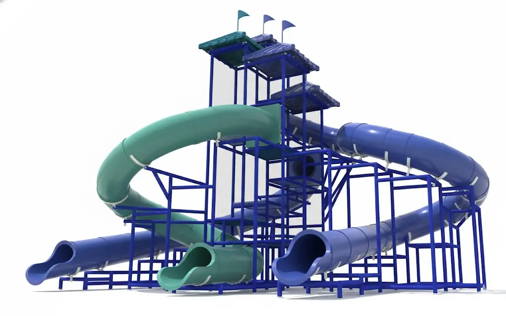 The Indian Ocean Water Slide 1