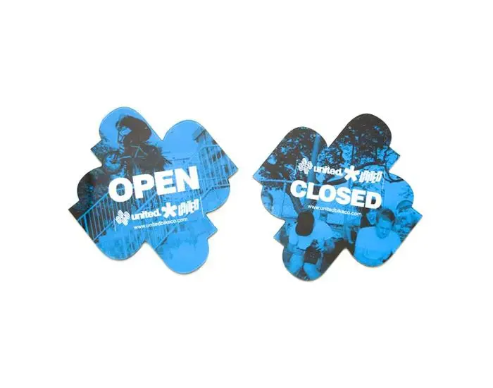 United Open/Closed Sign 1
