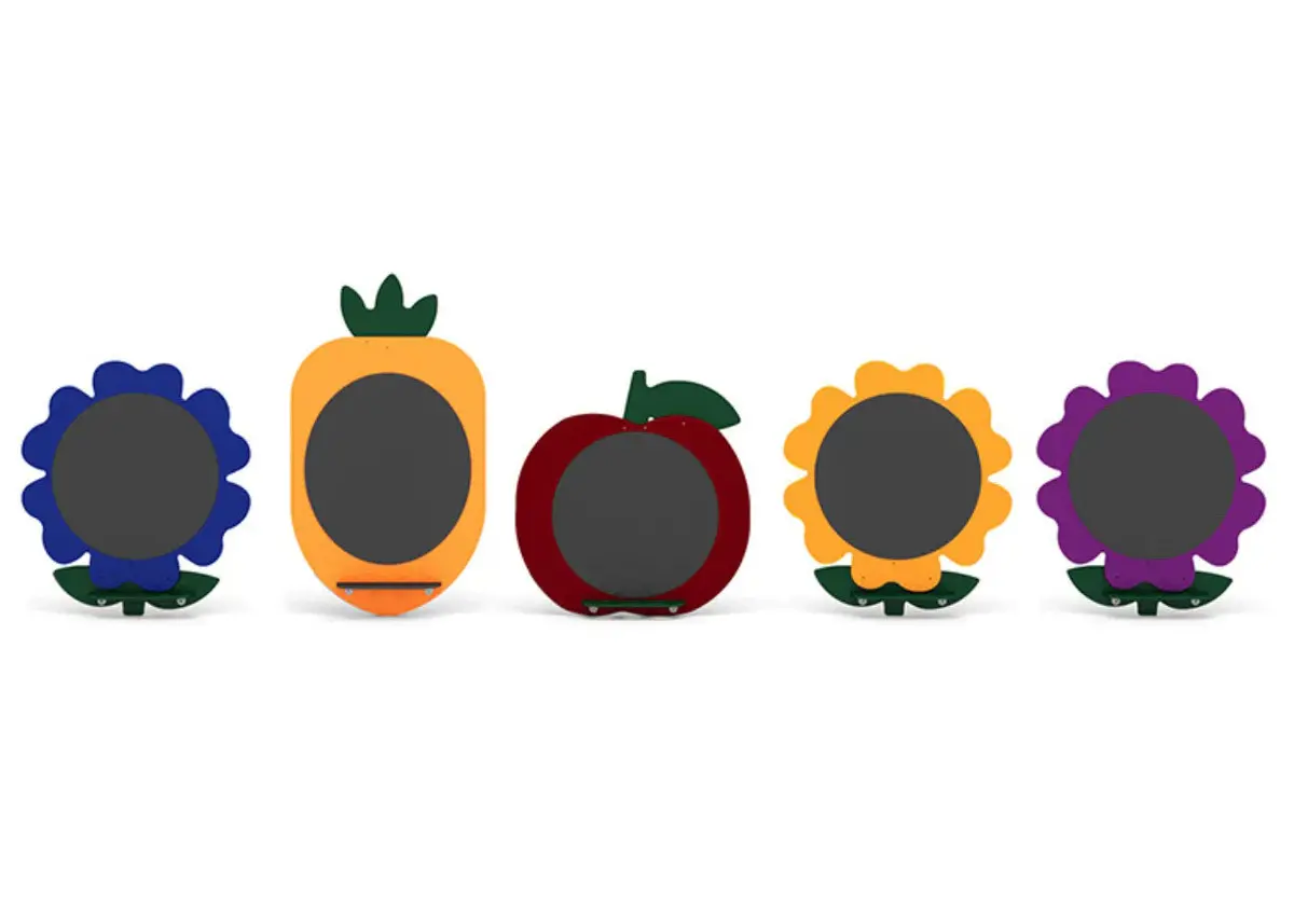 Wild Bunch Chalkboard Flower Set 1