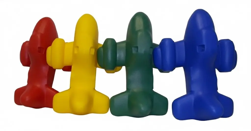 Roto Molded Spring Ride Airplane 1