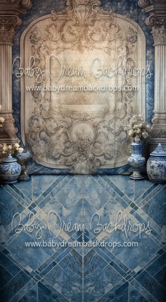 Blue Porcelain Sweep (Rl) 1